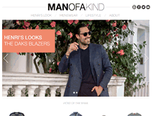 Tablet Screenshot of manofakind.net